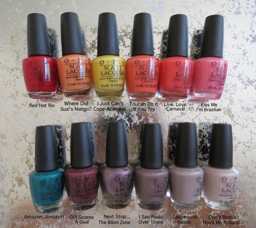 Review: OPI Brazil Spring/Summer Collection | McKenzie Renae