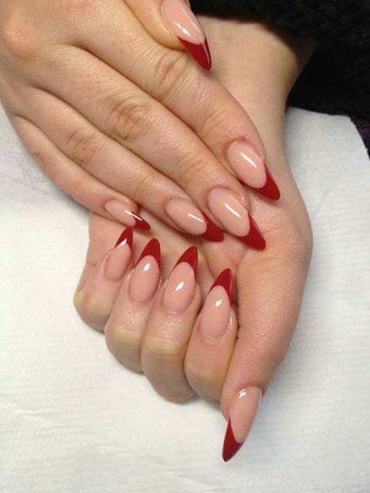 Dope Nails Of The Day: Red French