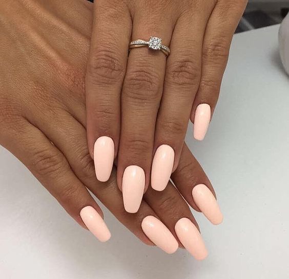 Dope Nails of the Day- Milky Pink